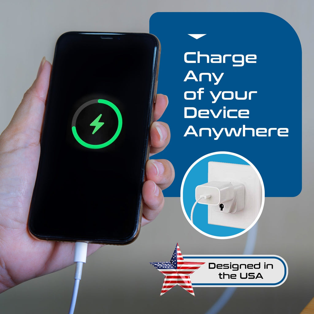 USA, Canada Travel Adapter - Type B - 3 Pack (GP-5) Ceptics