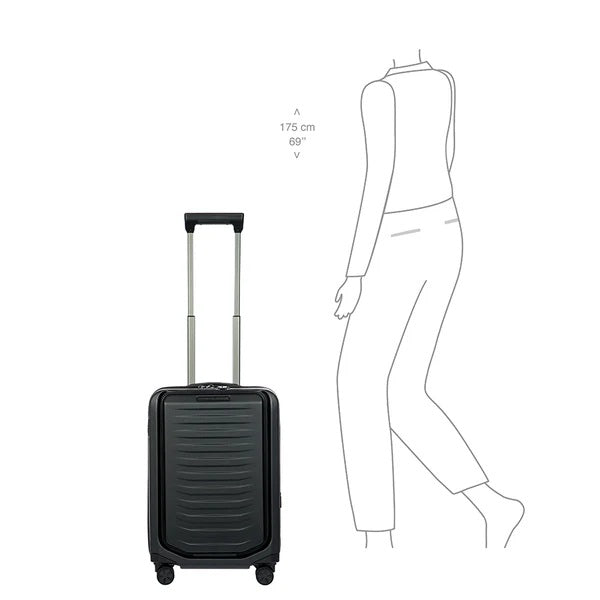 Bric's Porsche Roadster 21" Expandable Spinner with Pocket Carry on Brics