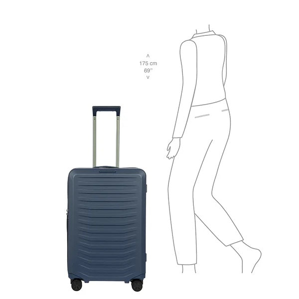 Bric's Porsche Roadster 27" Medium Spinner Checked Bag Brics