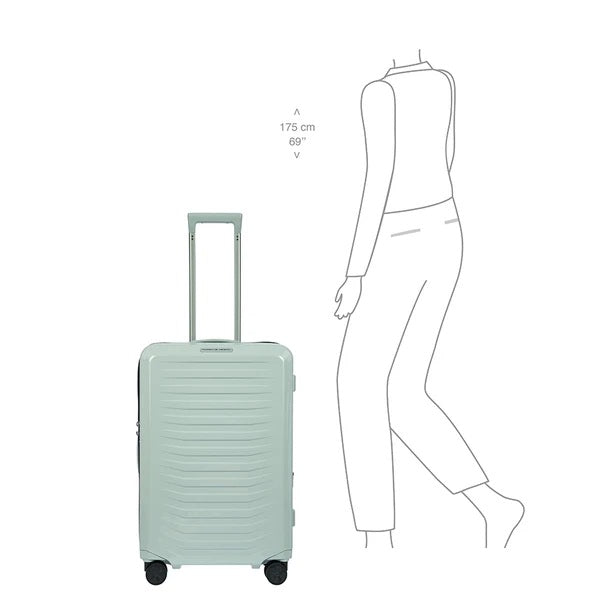 Bric's Porsche Roadster 27" Medium Spinner Checked Bag Brics