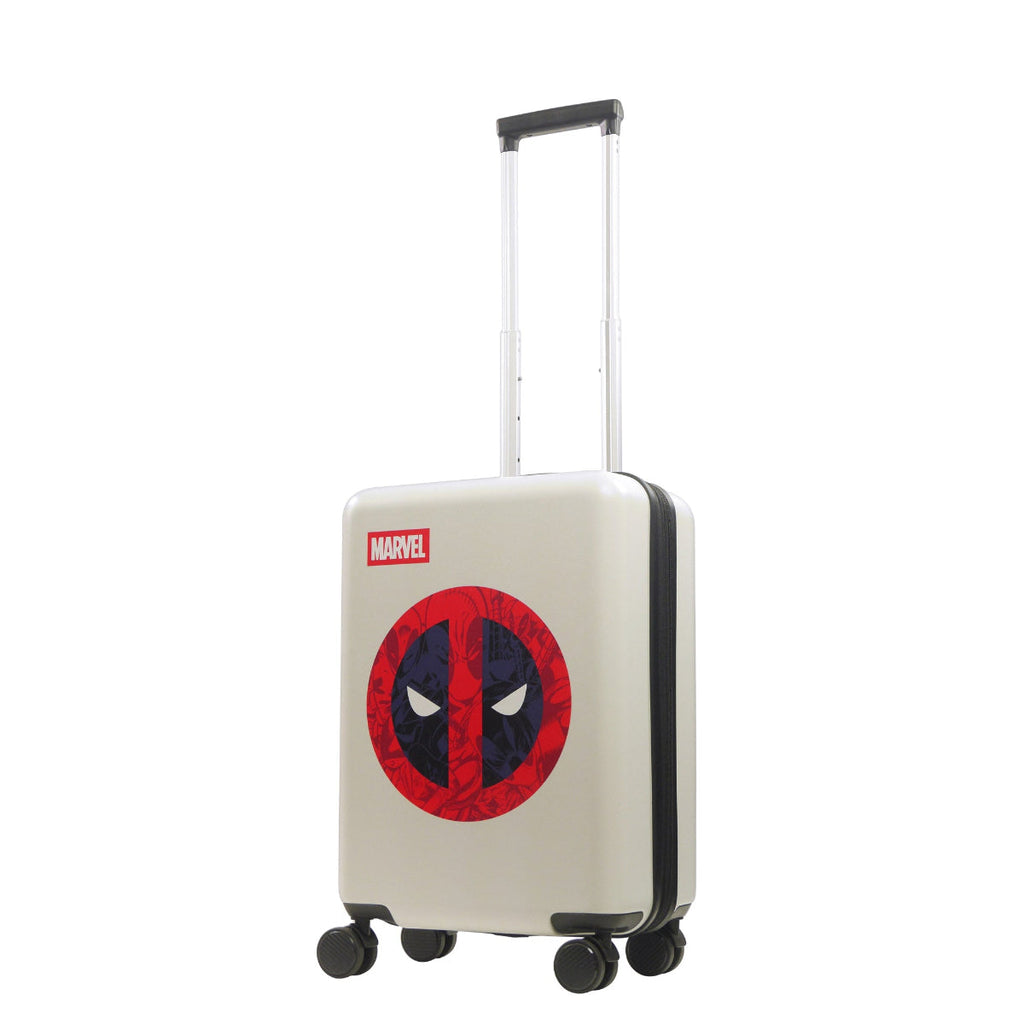 Marvel Deadpool 22.5" White Carry-On Luggage by Ful Ful Luggage