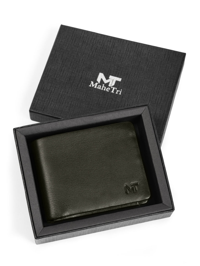 Olive Duke Bifold Wallet Classy Leather Bags
