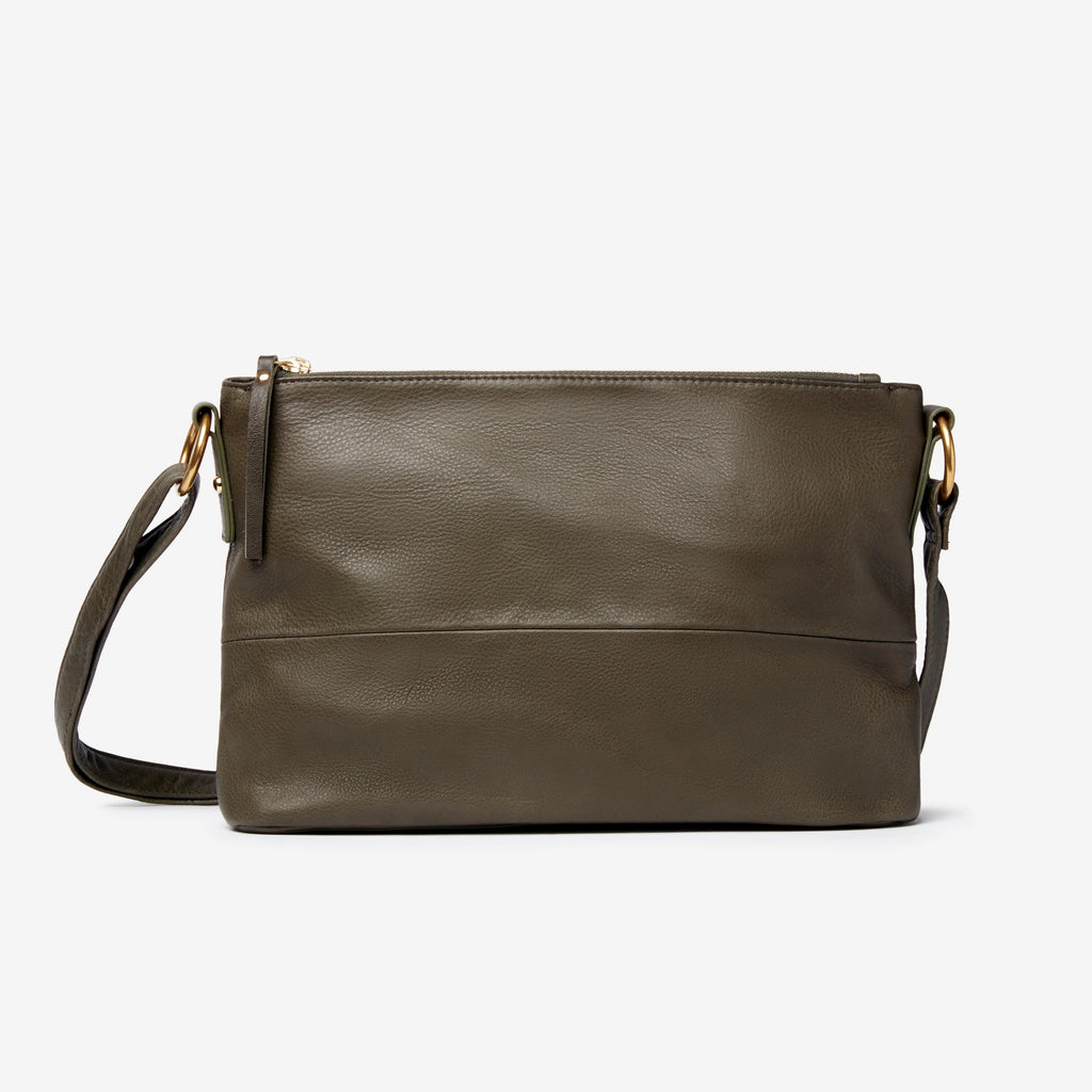 Osgoode Marley Nora Double Zip Crossbody Purse 7031 Osgoode Marley