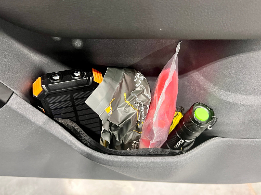 OPEN TOP INEOS Grenadier Door Storage Cubby Small Pouch - 8"x3"x4" (PAIR) Overland Gear Guy