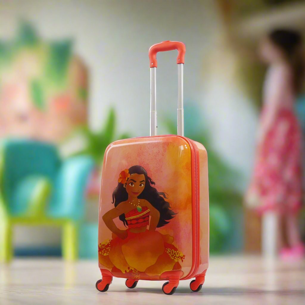 Disney Princess Moana Flower 20.5" Kids Carry-on Luggage Ful Luggage