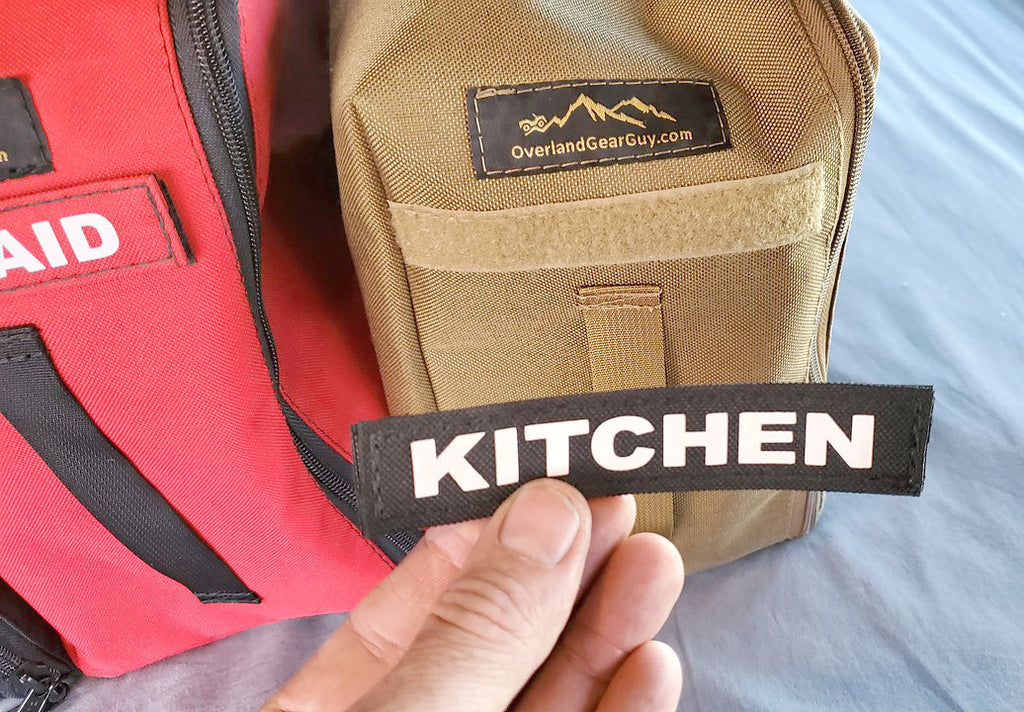 Van Overhead Storage Locker Divider Bags Overland Gear Guy