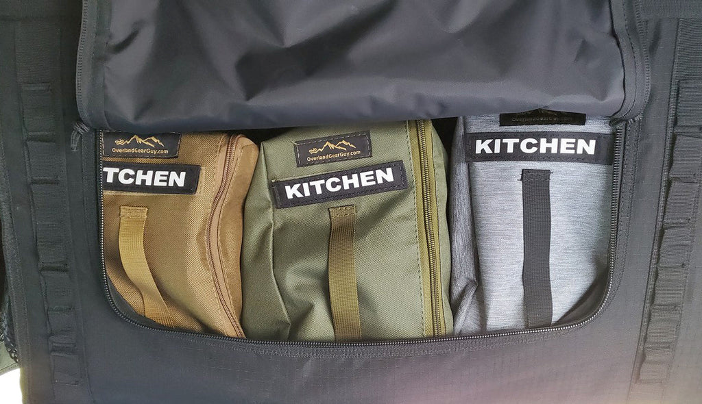 Van Overhead Storage Locker Divider Bags Overland Gear Guy