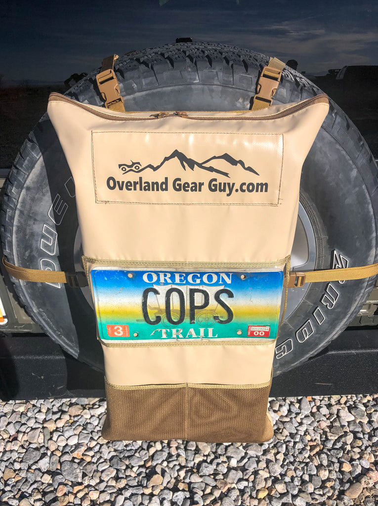 Pack It Out Bag II - With Lic Plate Holder Overland Gear Guy