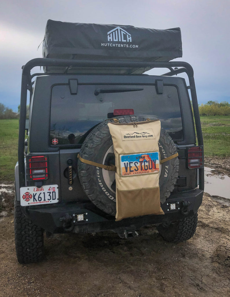 Pack It Out Bag II - With Lic Plate Holder Overland Gear Guy
