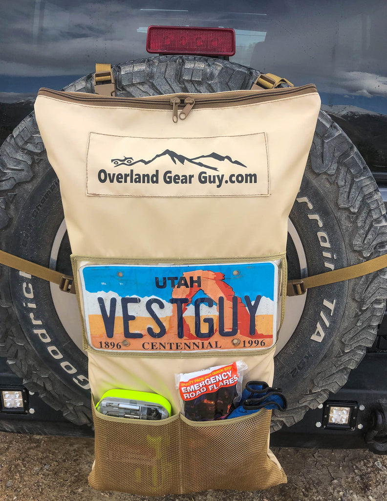Pack It Out Bag II - With Lic Plate Holder Overland Gear Guy