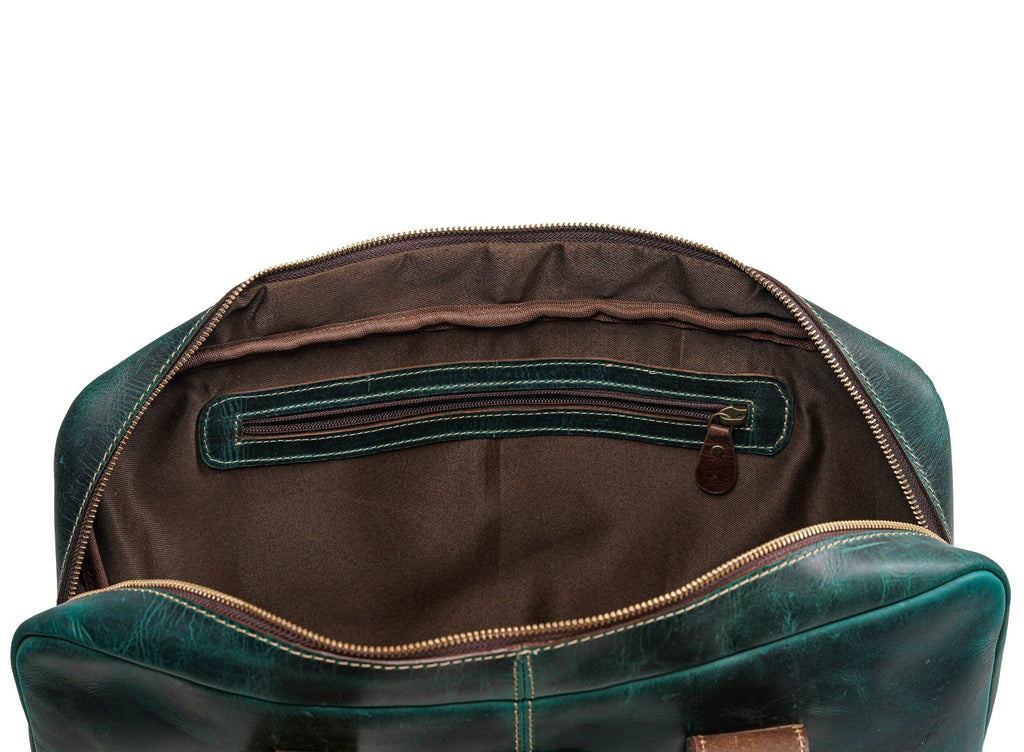 MaheTri Jefferson Briefcase Classy Leather Bags