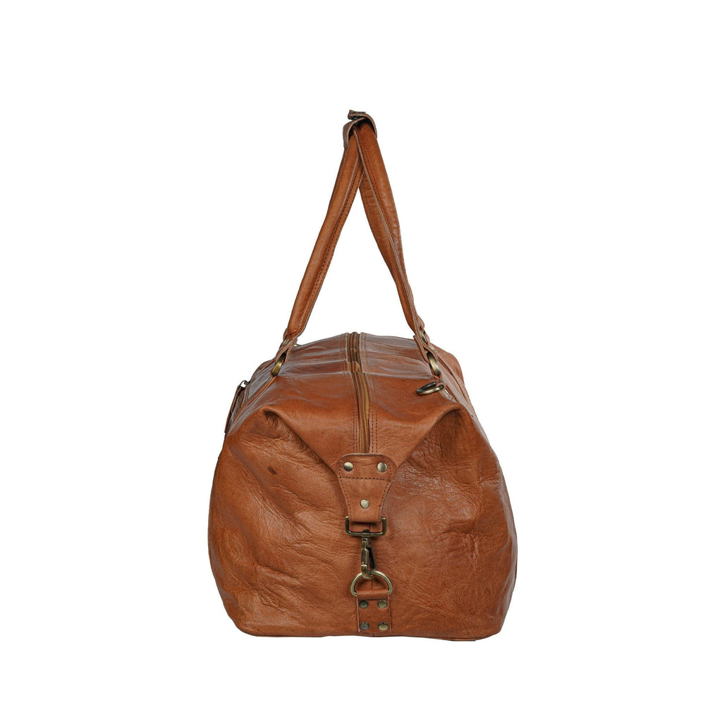 The Chicago Weekender Duffel Classy Leather Bags