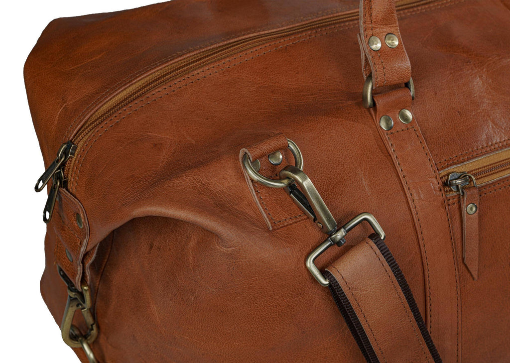 The Chicago Weekender Duffel Classy Leather Bags