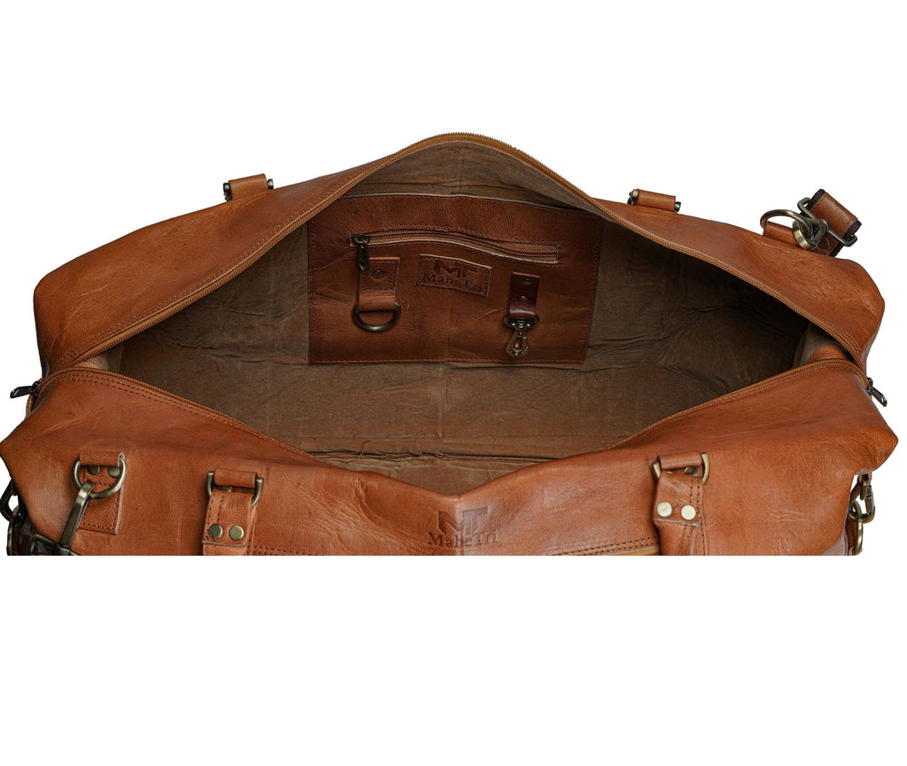 The Chicago Weekender Duffel Classy Leather Bags