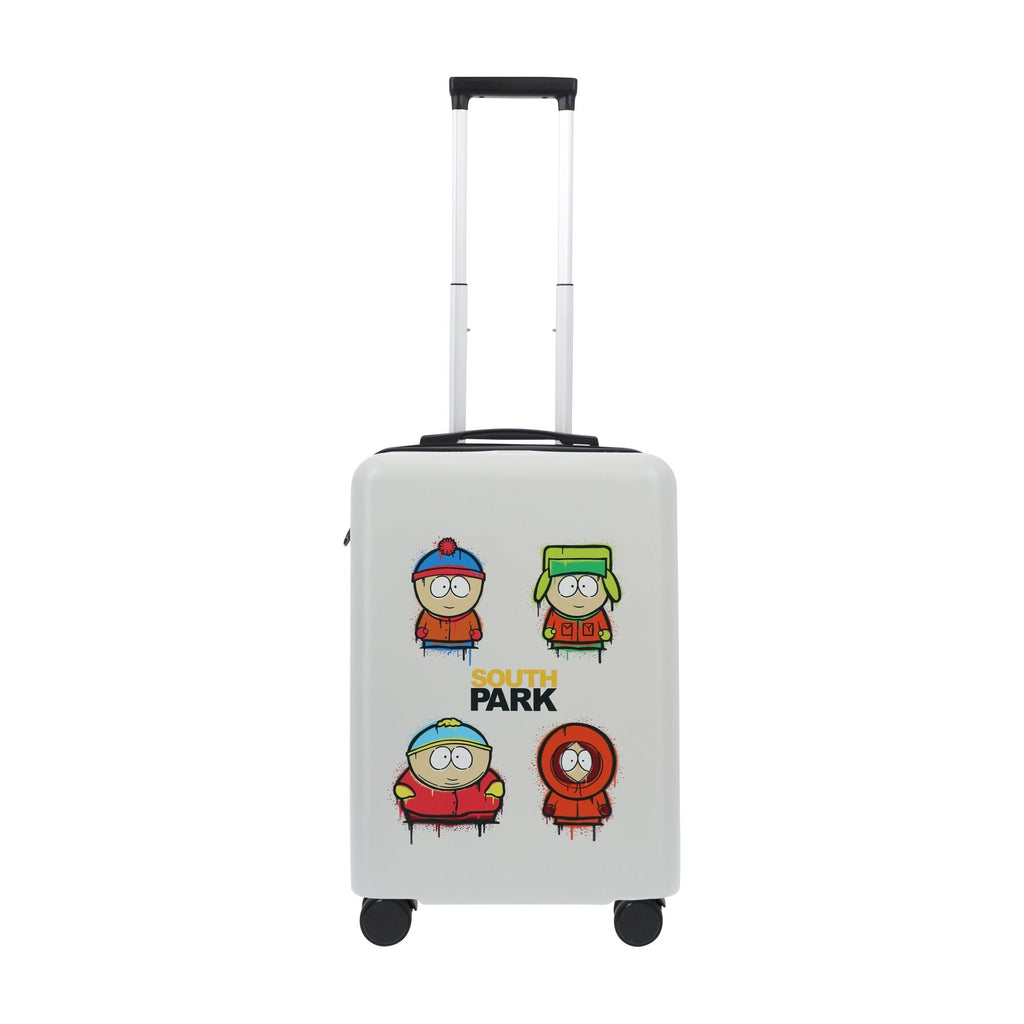 Paramount South Park 22.5" White Carry-On Suitcase Luggage Ful Luggage