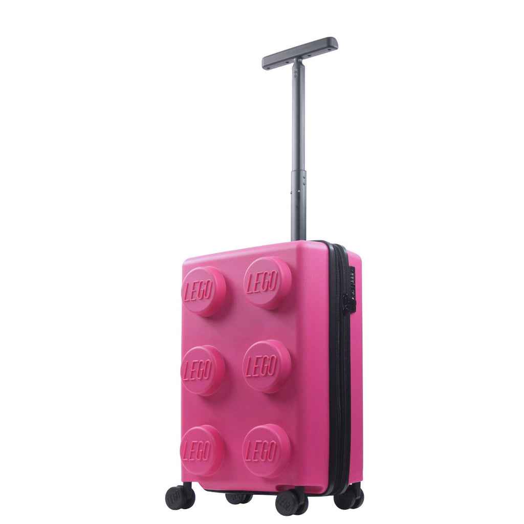 LEGO® Signature Brick Hot Pink Expandable 22" Carry-on Luggage Ful Luggage