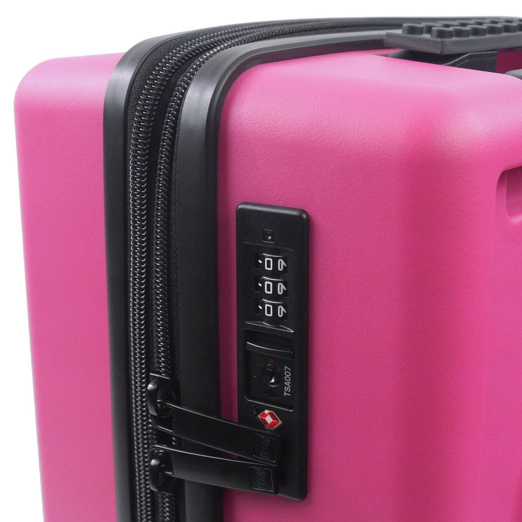 LEGO® Signature Brick Hot Pink Expandable 22" Carry-on Luggage Ful Luggage