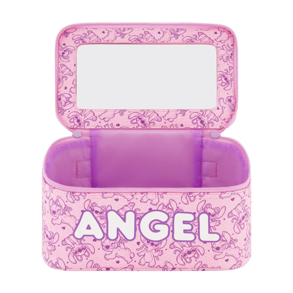 Disney Lilo & Stitch Angel 2-Piece Travel Cosmetic Case Set Ful Luggage