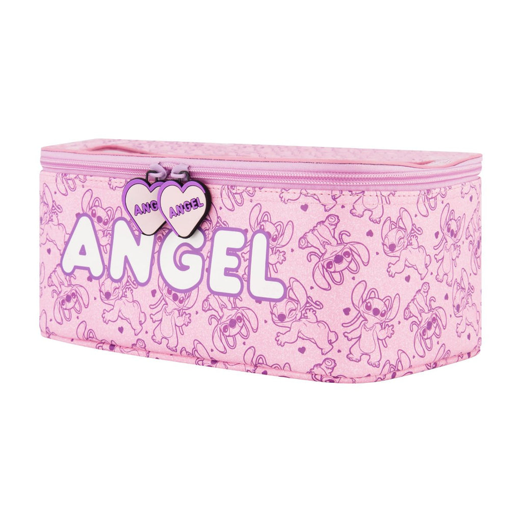 Disney Lilo & Stitch Angel 2-Piece Travel Cosmetic Case Set Ful Luggage