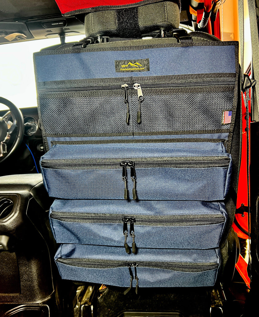 Poplar Seat Organizer Overland Gear Guy