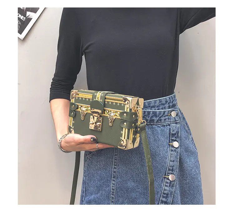 Trendy Women's Mini Handbag and Crossbody Box Bag Trendy Attic Store01