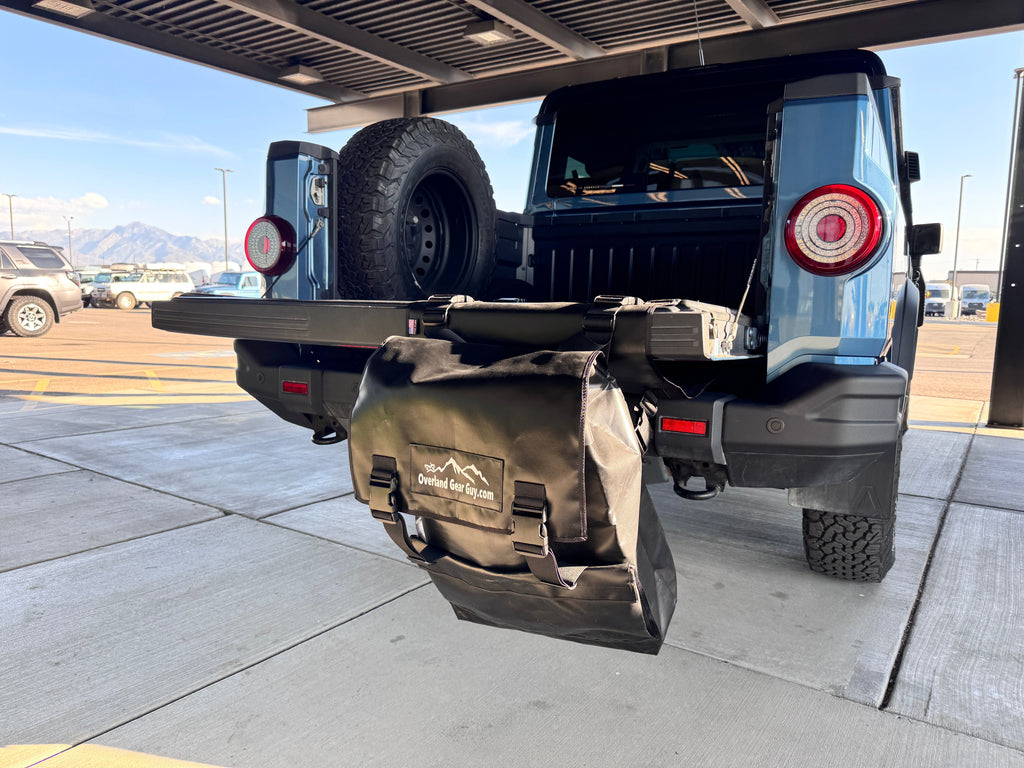 Tailgate Trash Bag Gladiator - Tacoma - Ram - Rivian -QuarterMaster Overland Gear Guy