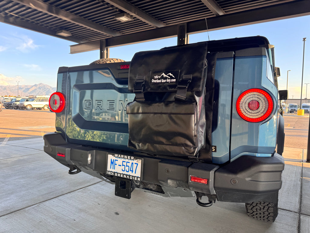 Tailgate Trash Bag Gladiator - Tacoma - Ram - Rivian -QuarterMaster Overland Gear Guy