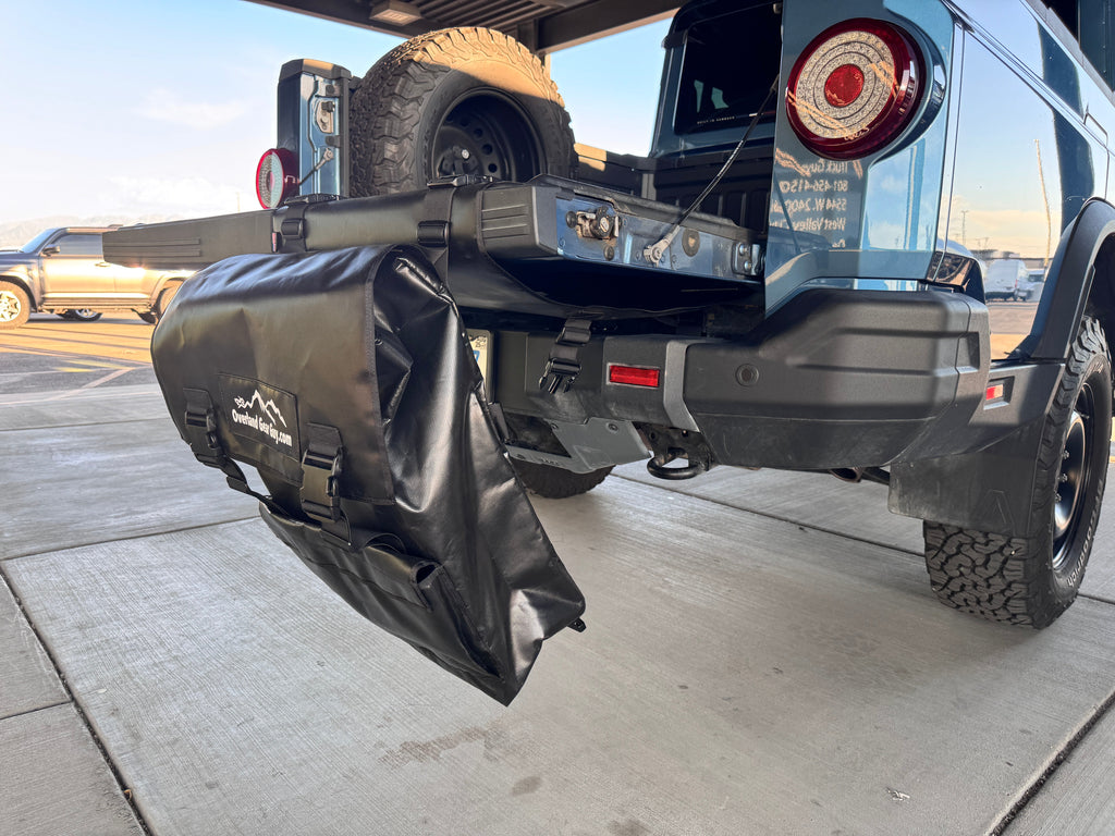 Tailgate Trash Bag Gladiator - Tacoma - Ram - Rivian -QuarterMaster Overland Gear Guy