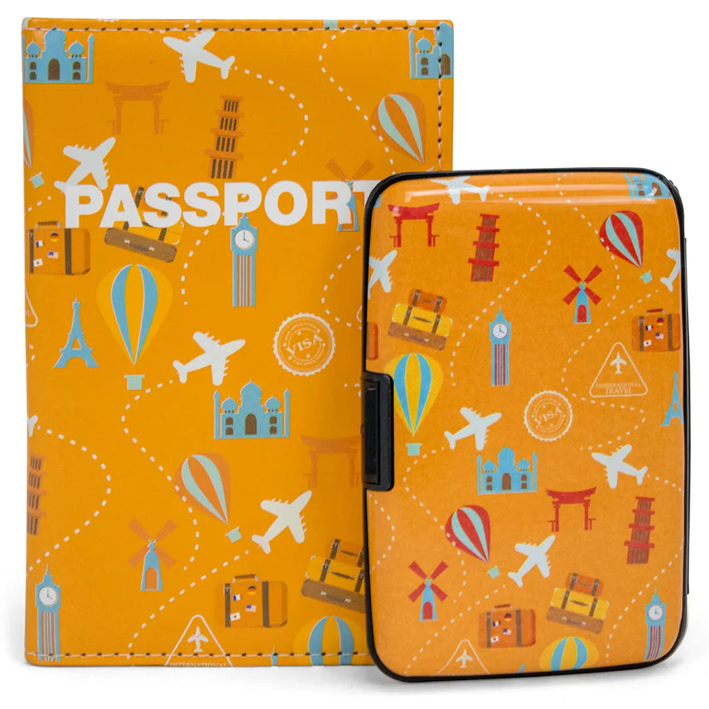 RFID Wallet & Passport Cover Set Travellty