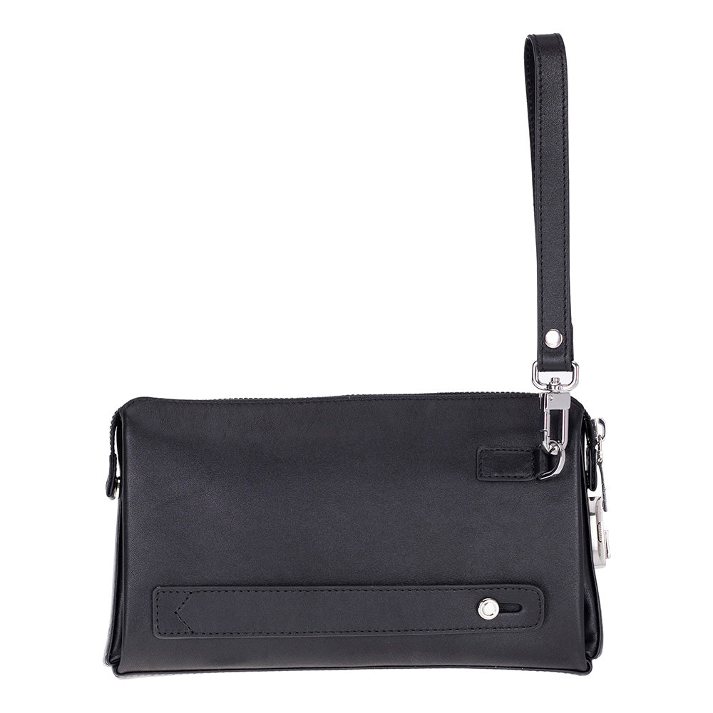 Lupus Leather Clutch Bag - LuggageDesigners