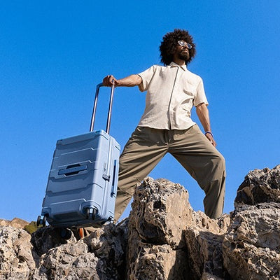 Heys ReNew 26 Inch Checked Luggage Heys