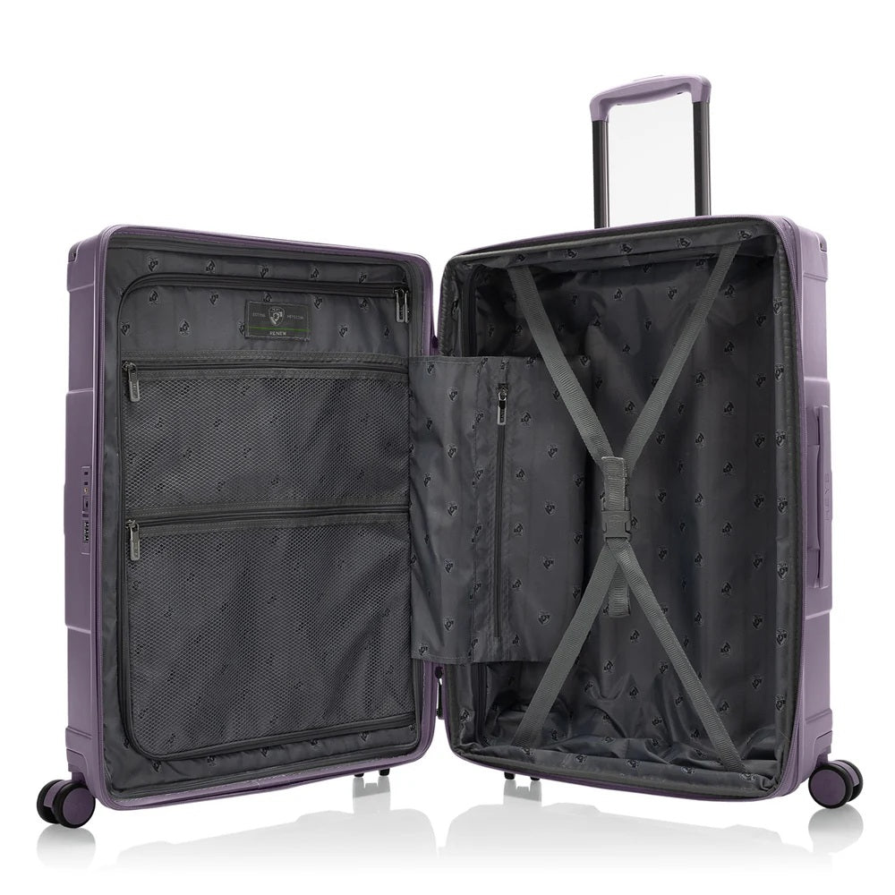 Heys ReNew 26 Inch Checked Luggage Heys