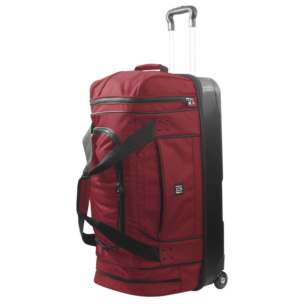 Workhorse 30" Split Level Dark Red FŪL Rolling Duffel Bag Ful Luggage