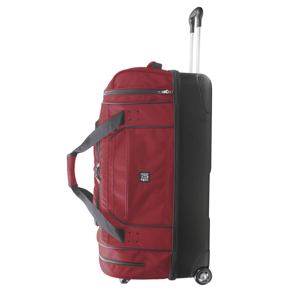 Workhorse 30" Split Level Dark Red FŪL Rolling Duffel Bag Ful Luggage