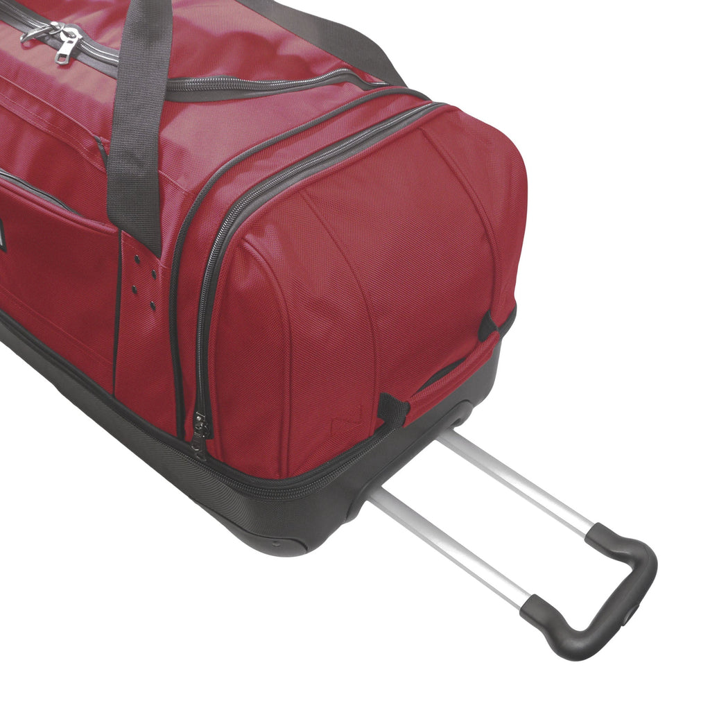Workhorse 30" Split Level Dark Red FŪL Rolling Duffel Bag Ful Luggage