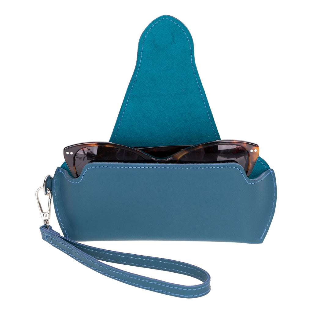 Riviera Leather Glasses Case - LuggageDesigners