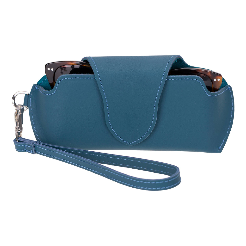 Riviera Leather Glasses Case - LuggageDesigners