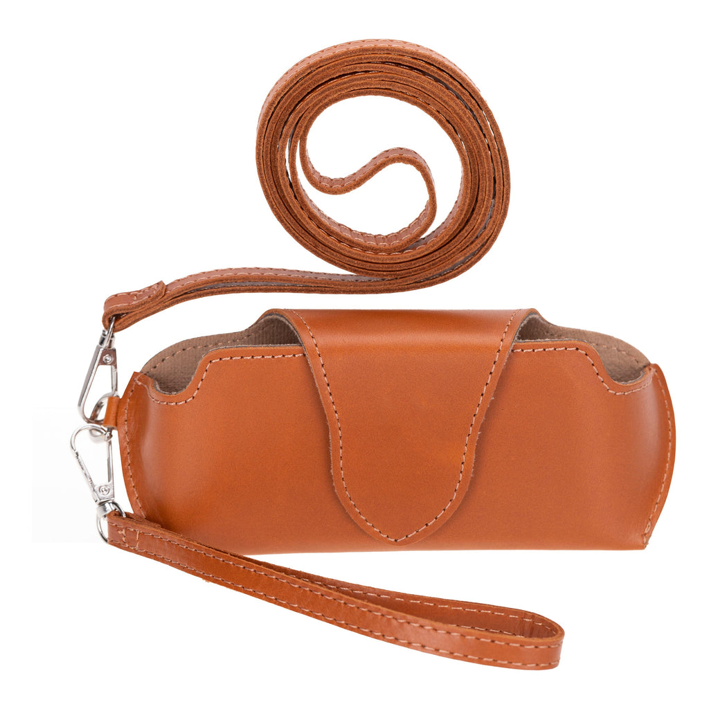 Riviera Leather Glasses Case - LuggageDesigners