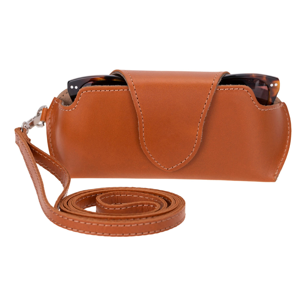 Riviera Leather Glasses Case - LuggageDesigners