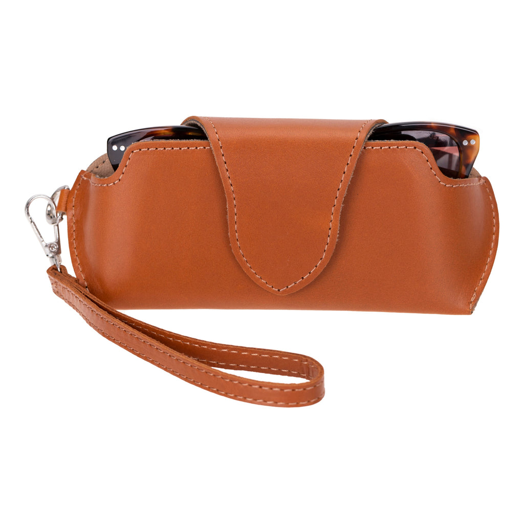 Riviera Leather Glasses Case - LuggageDesigners