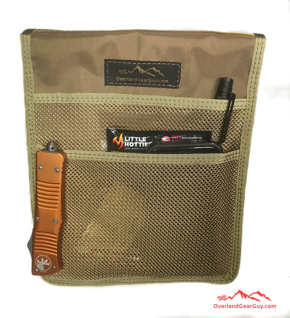 Jeep Grab Handle Mesh Flat Pocket Overland Gear Guy