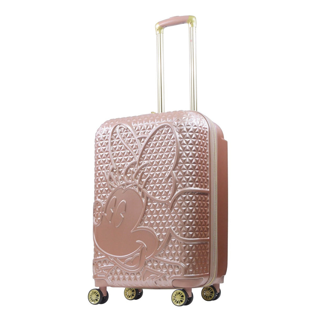 Disney Minnie Mouse FŪL 25" Luggage Spinner Rose Gold Ful Luggage