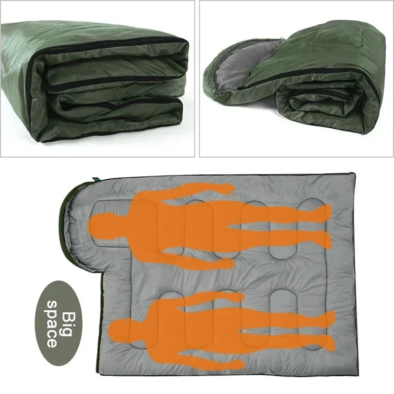 Camping Sleeping Bag Ultralight Waterproof 4 Seasons Warm Envelope Type Sleeping Bag for Outdoor Hiking Backpacking Travel Social Buzz eSIMs