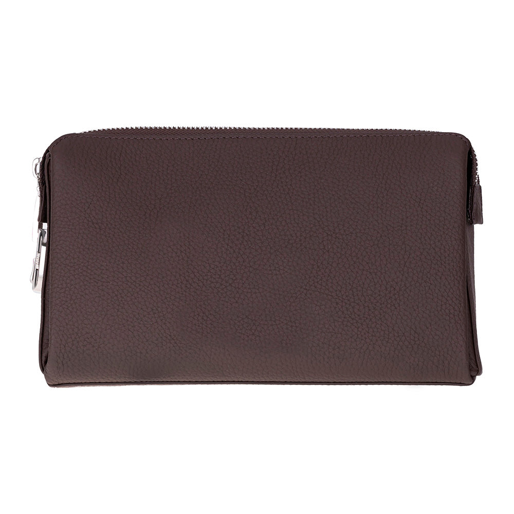 Lupus Leather Clutch Bag - LuggageDesigners
