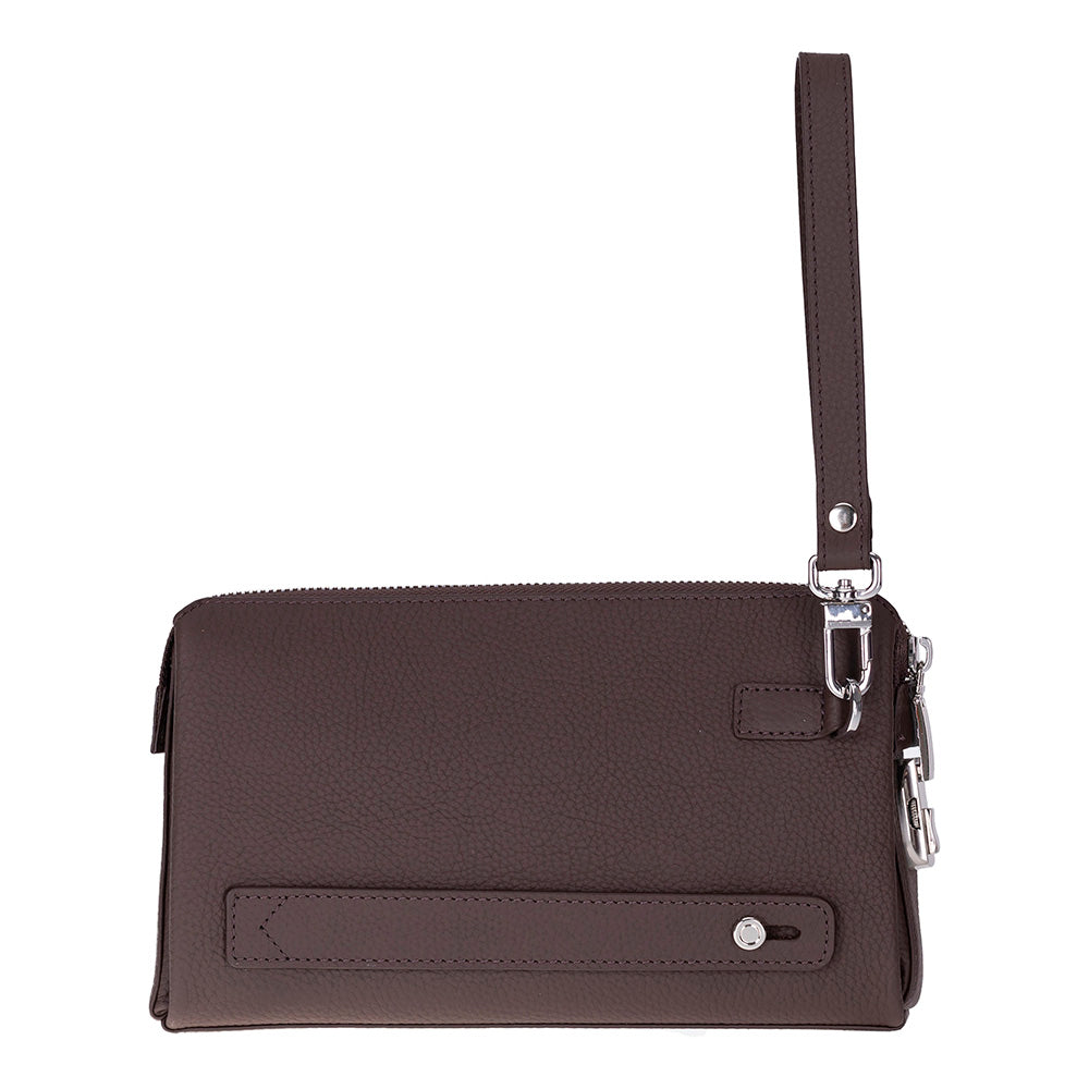 Lupus Leather Clutch Bag - LuggageDesigners