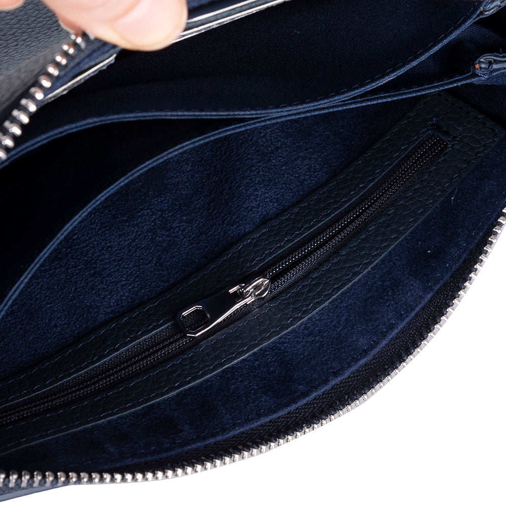 Lupus Leather Clutch Bag - LuggageDesigners