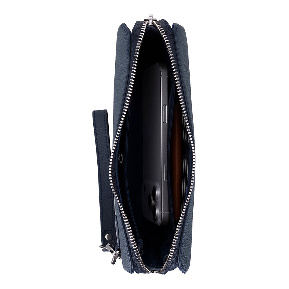 Lupus Leather Clutch Bag - LuggageDesigners