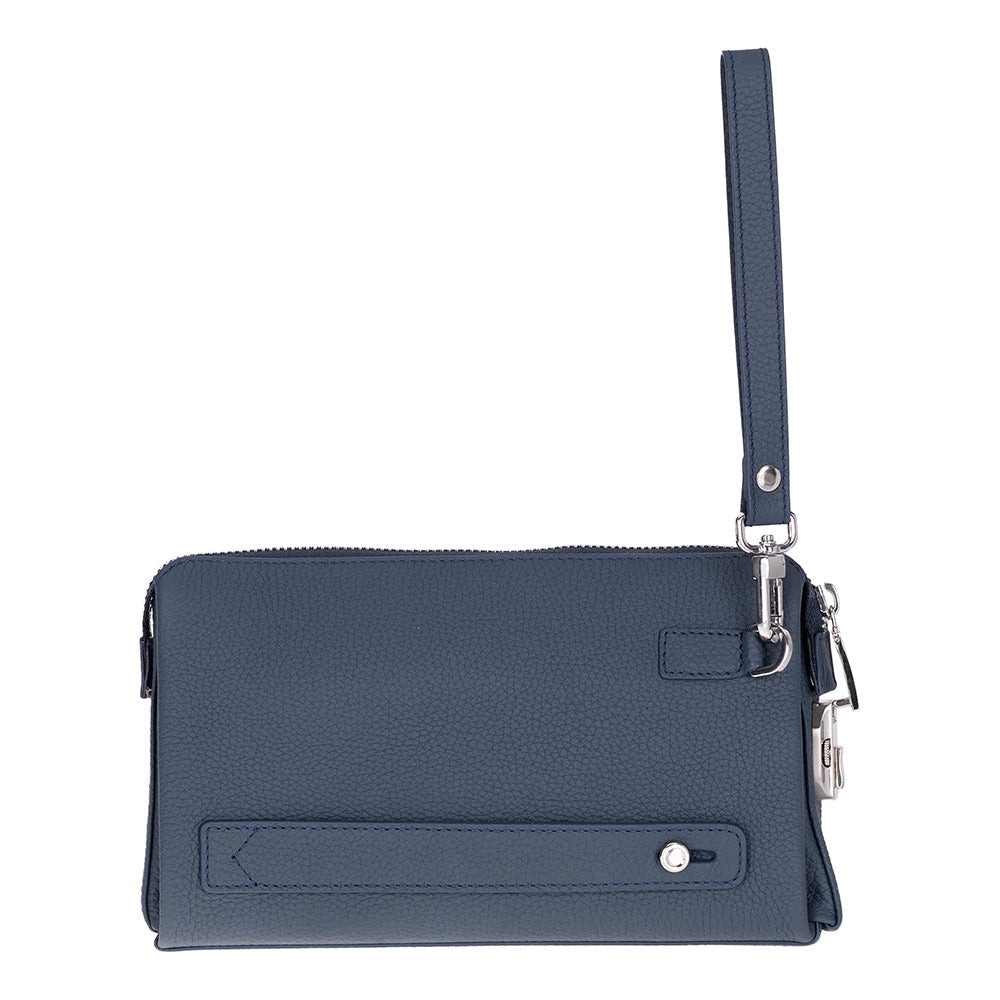 Lupus Leather Clutch Bag - LuggageDesigners