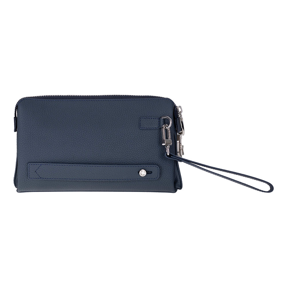 Lupus Leather Clutch Bag - LuggageDesigners