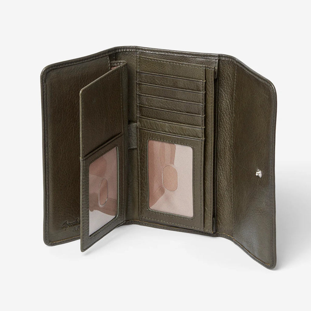 Osgoode Marley RFID Leather Checkbook Wallet 1236 Osgoode Marley